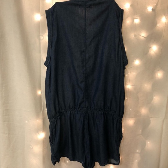 2[7ForAllMankind] New! Denim romper drawstring - Picture 5 of 8